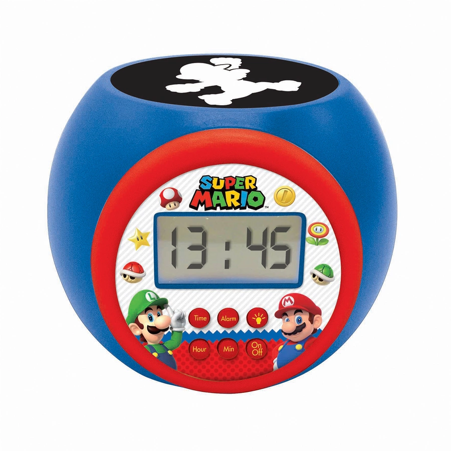 LEXIBOOK Super Mario Projektions-Wecker