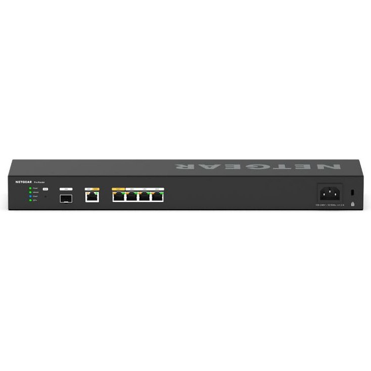 NETGEAR PR60X Routeur connecté 2.5 Gigabit Ethernet, Gigabit Ethernet Noir