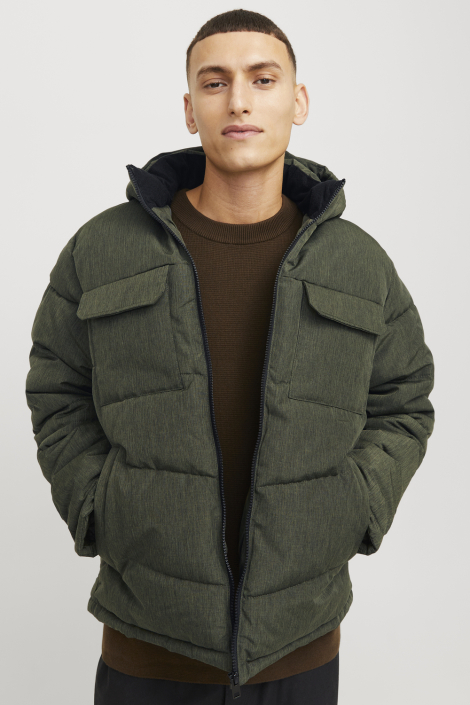 Jack & Jones groene heren jas