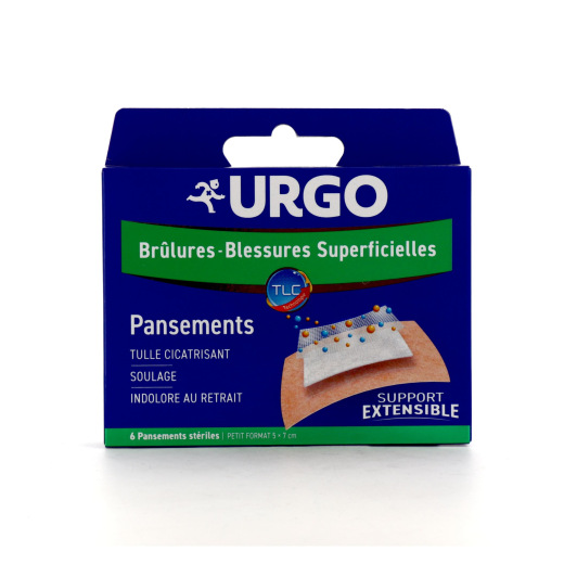 Pansements brûlures et blessures superficielles Urgo