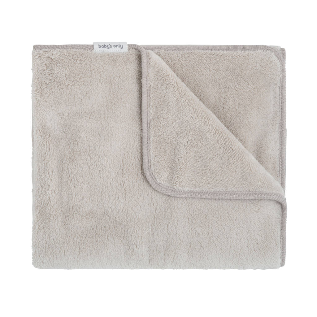 baby ledikantdeken Cozy 100x135 cm urban taupe