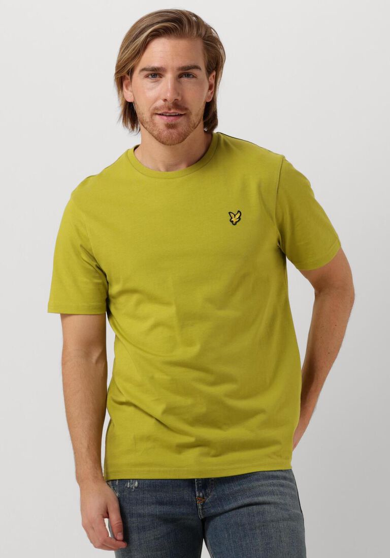 LYLE & SCOTT groene lyle & scott t-shirt plain t-shirt