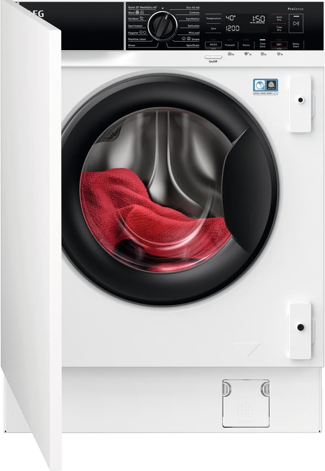 AEG 7000 Series vaskemaskine/tørretumbler L7WBI864T4 (8/4 kg)