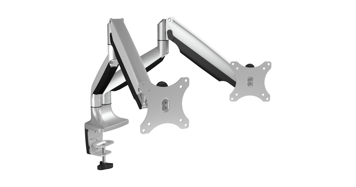 ICY BOXIB-MS504-T monitorarm  (Zilver/zwart)