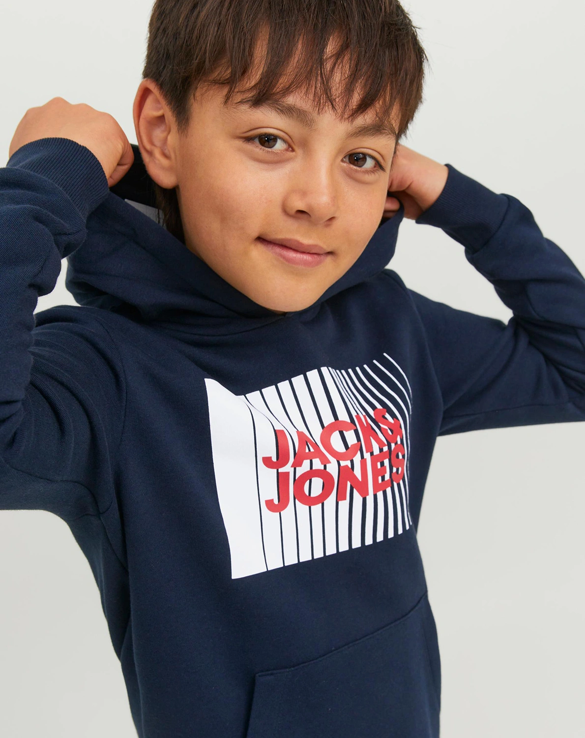 Kapuzenpullover LOGO in navy blazer