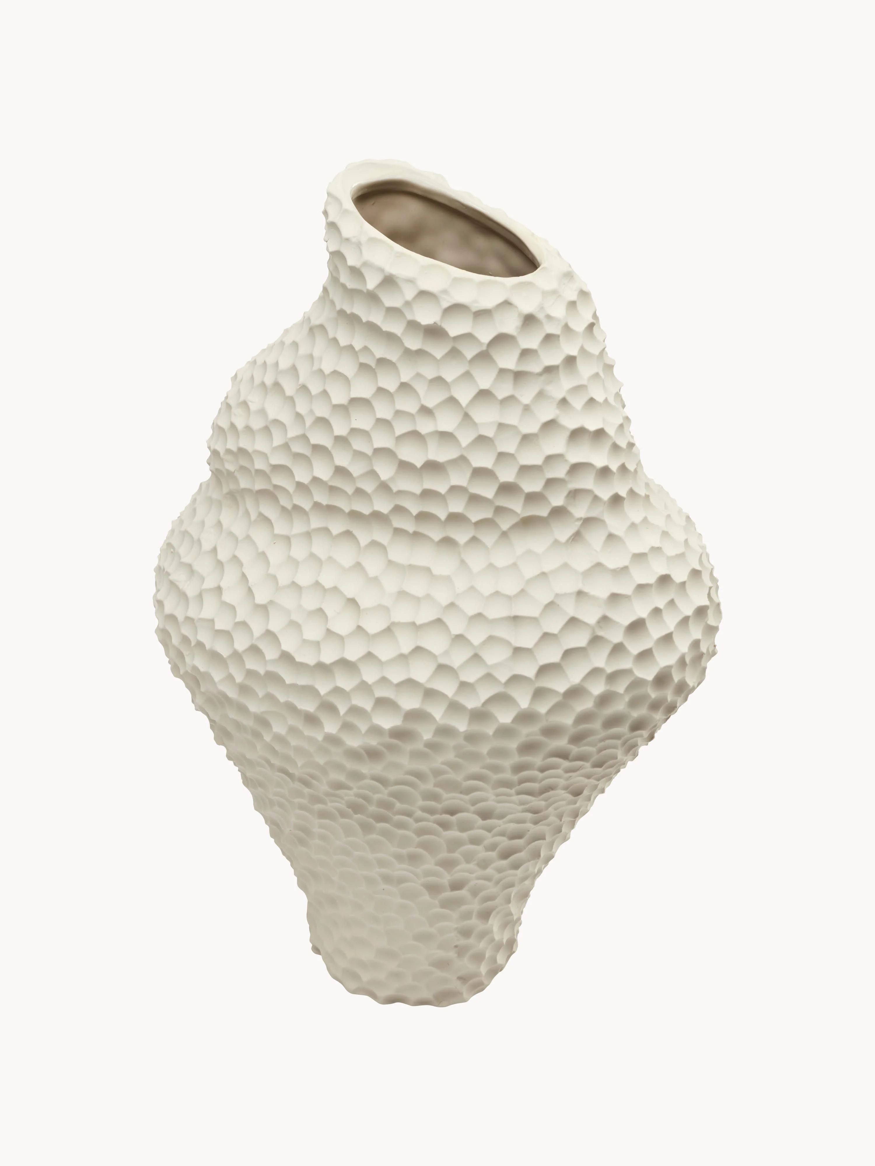 Design vaas Isla in organische vorm, H 32 cm