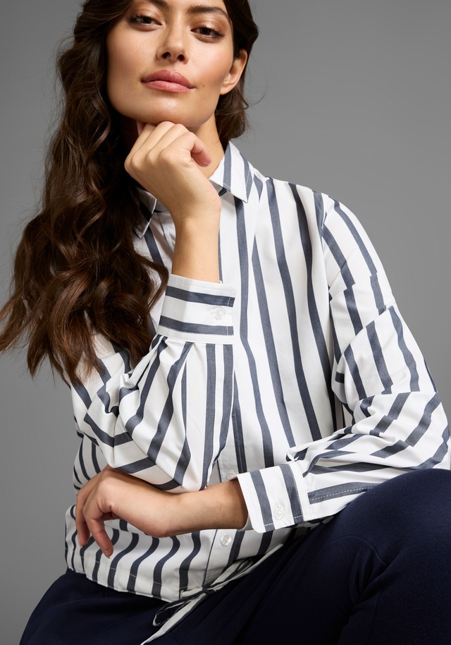 Laura Scott Hemdbluse , in verkürzter Form mit Bindeband