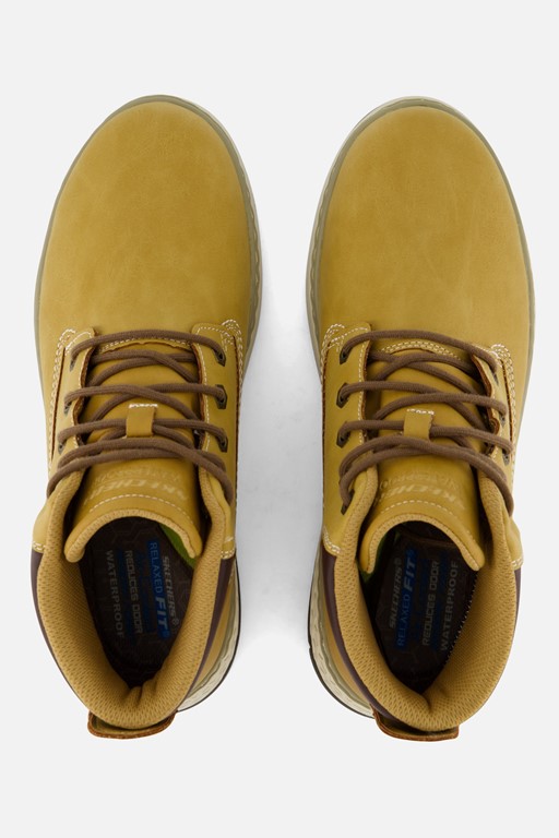 Skechers Garlan Deno Veterschoenen geel