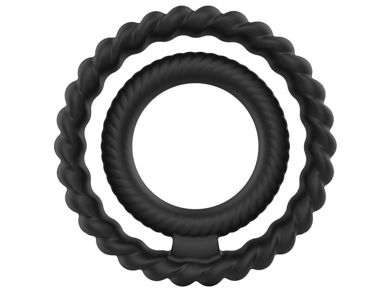 Marc Dorcel Penisring Dual Ring Hochwertiger Penis- und Hodenring
