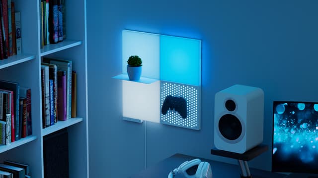 Nanoleaf Blocks kvadratisk pegboard tilføjelsessæt N8100E00-1BP