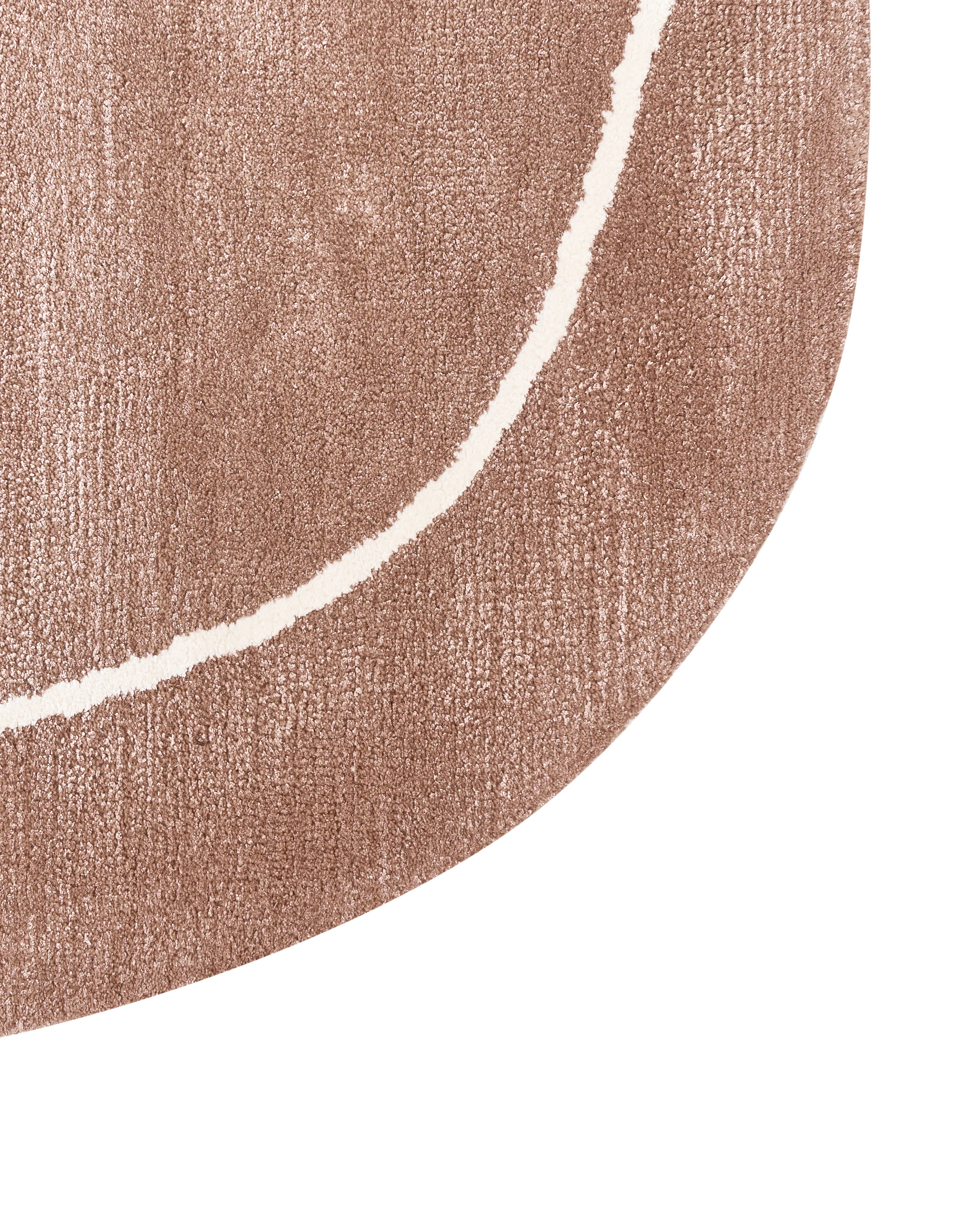 Vloerkleed DERA Bruin 160 x 230 cm Viscose