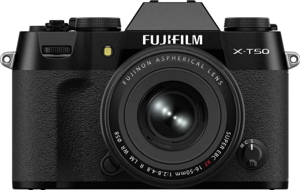 Fujifilm X -T50   XF 16-50mm, 40,2 MP, 7728 x 5152 pixel, X-Trans CMOS 5 HR, 6.2K, Berøringsskærm, Sort