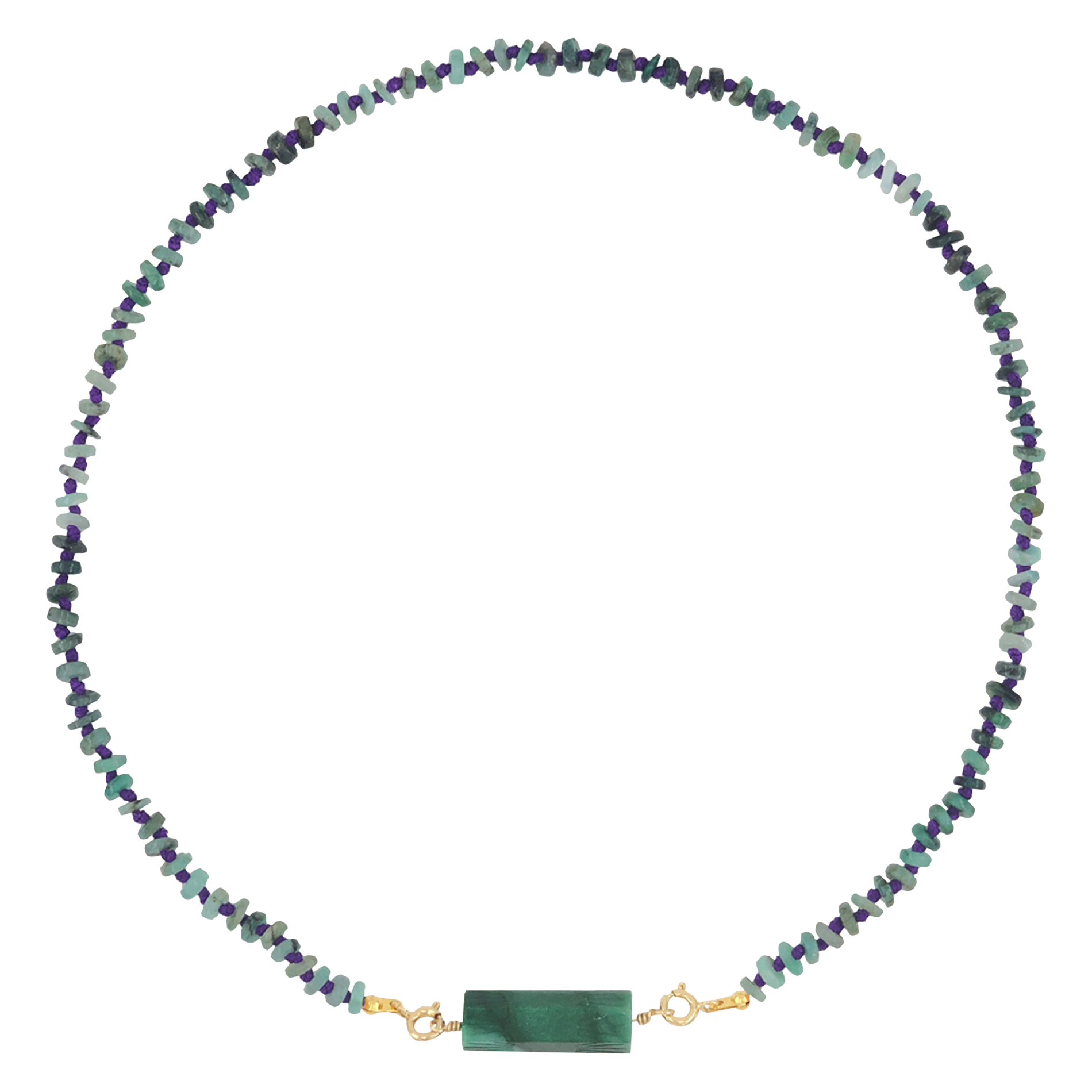 Collier en pierres naturelles| Multicolore