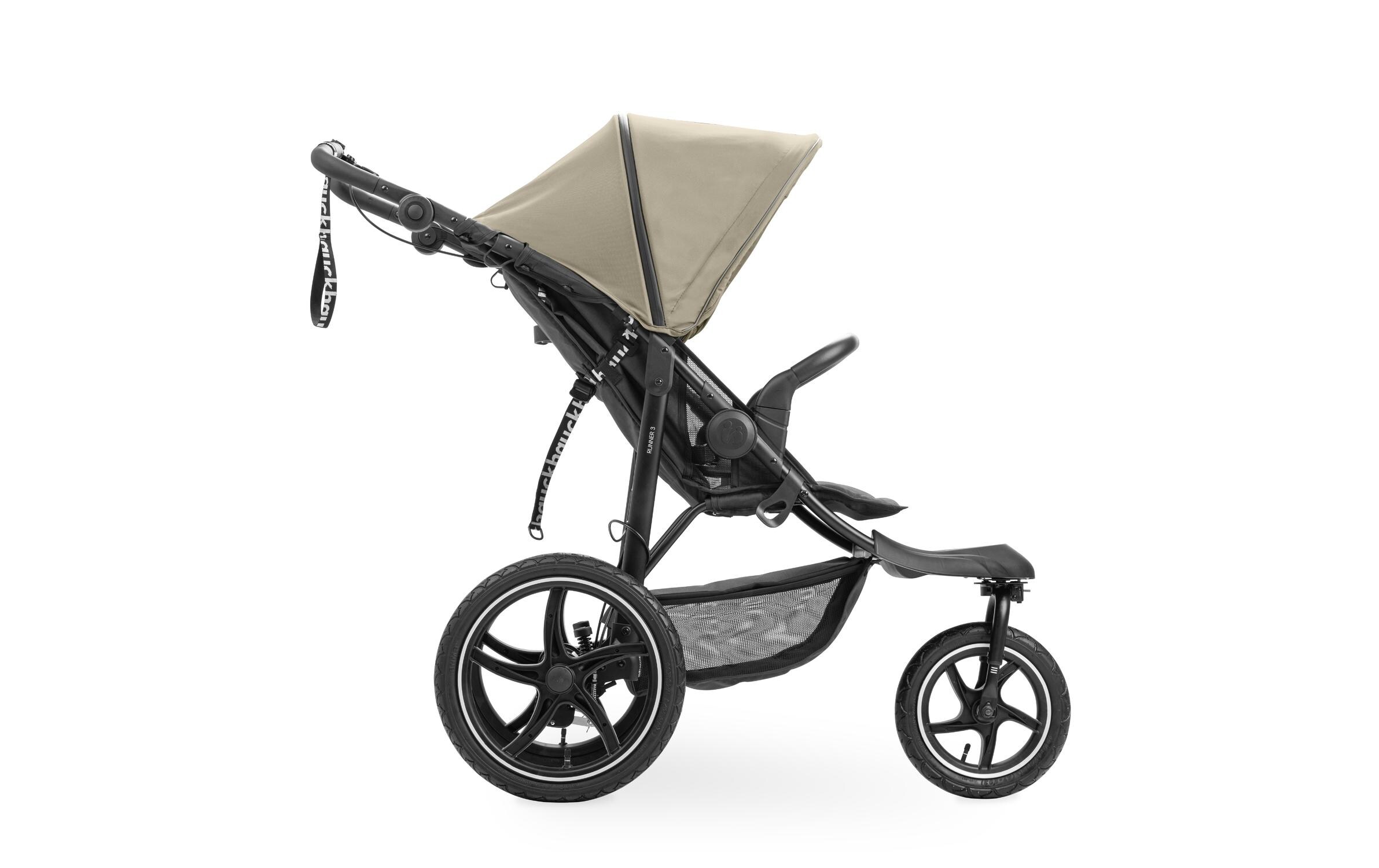 Buggy Runner 3 Olive<br>Robuster Kinderwagen für fast jedes Gelände