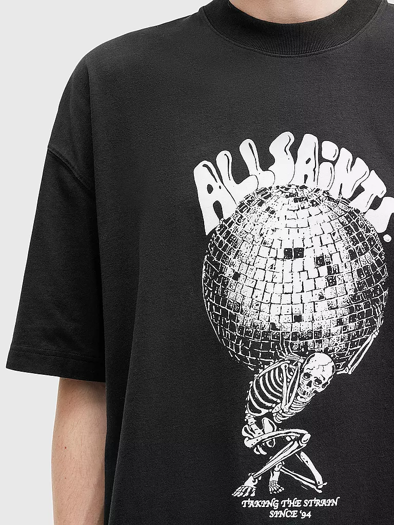 ALLSAINTS T-Shirt BURDEN schwarz