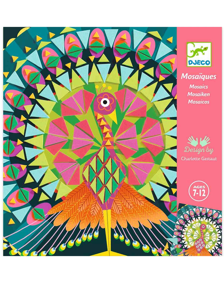 Mosaik-Bastelset COCO aus Moosgummi