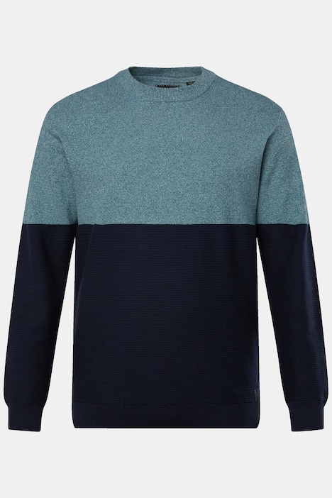 Men+ Pullover, Streifen, bis 8 XL