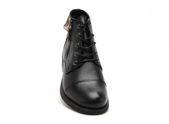 Goodstep boots bottine plates femme belem 2502 noir