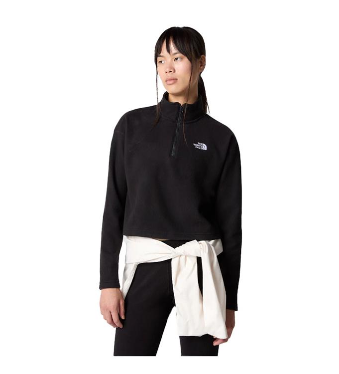 The North Face Women 100 Glacier Cropped Sweater
