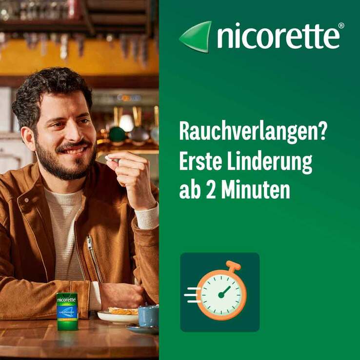 Nicorette Fruit 2 mg Lutschtabletten gepresst, 80 St