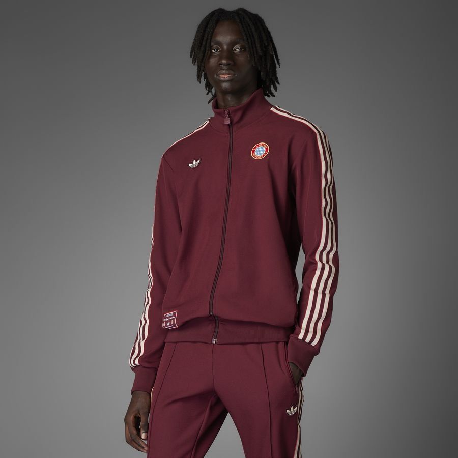 Bayern Munich Haut d'Entraînement Terrace Icons - Shadow Red