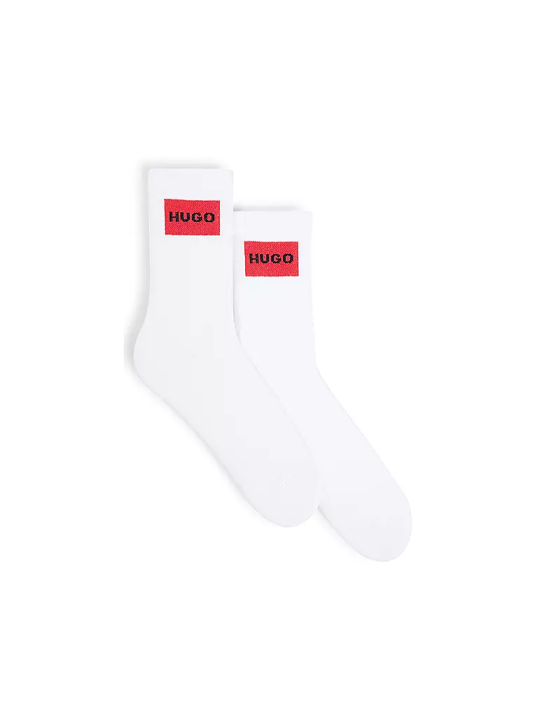 HUGO Socken 2er Pkg white  weiss