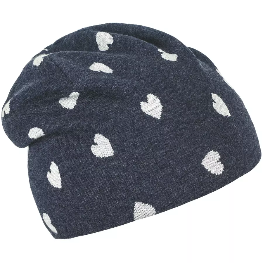 Sterntaler Slouch-Beanie blau melange