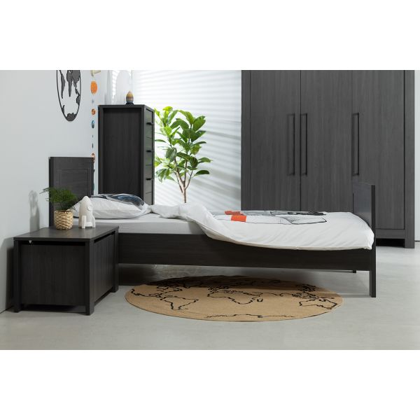 Interbaby Meegroeibed 60 x 120 Incl. Bedbankzijde en 1 Persoons Zijdes Austin