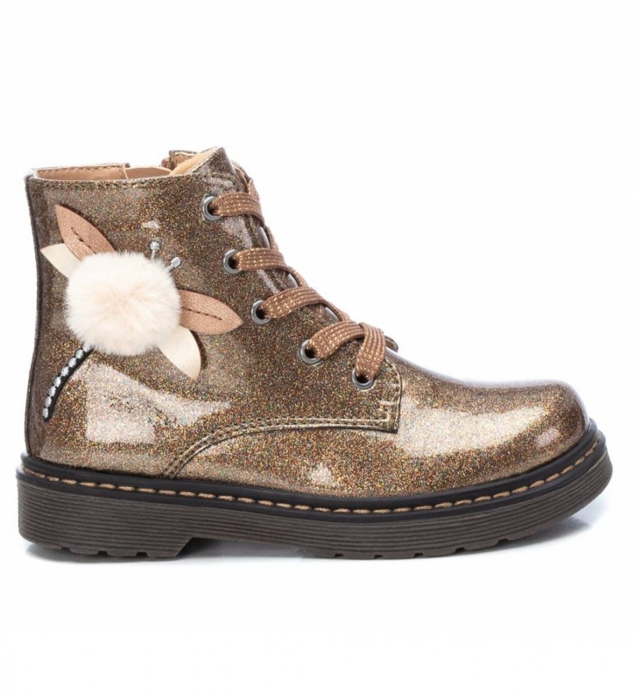 Botas de cano curto Xti Kids 150212 douradas