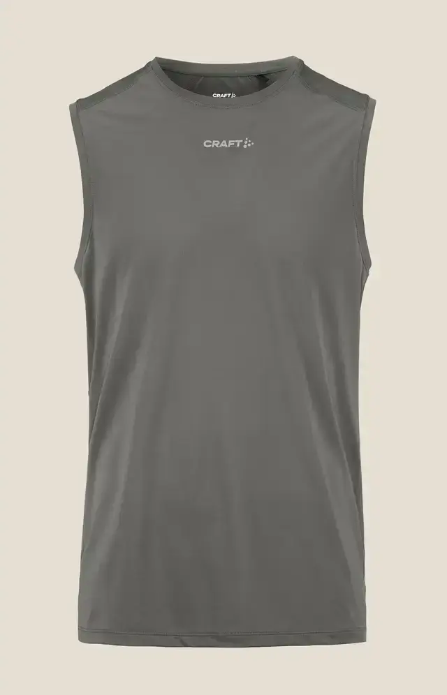 Craft ADV Essence 3 Hardloopshirt Zonder Mouwen Grijs Heren