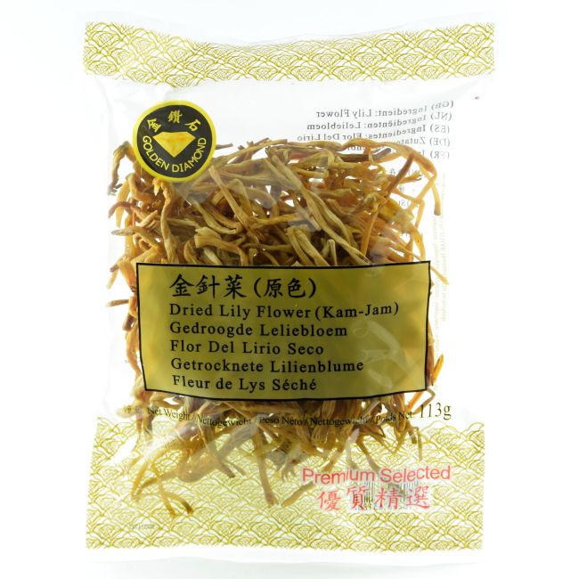 Golden Diamond Gedroogde Leliebloem (Kam Jam) 113g