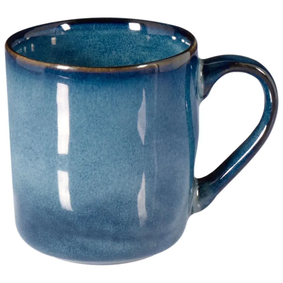 HAWTHORN - Serviesset van 16 - Blauw - Steengoed