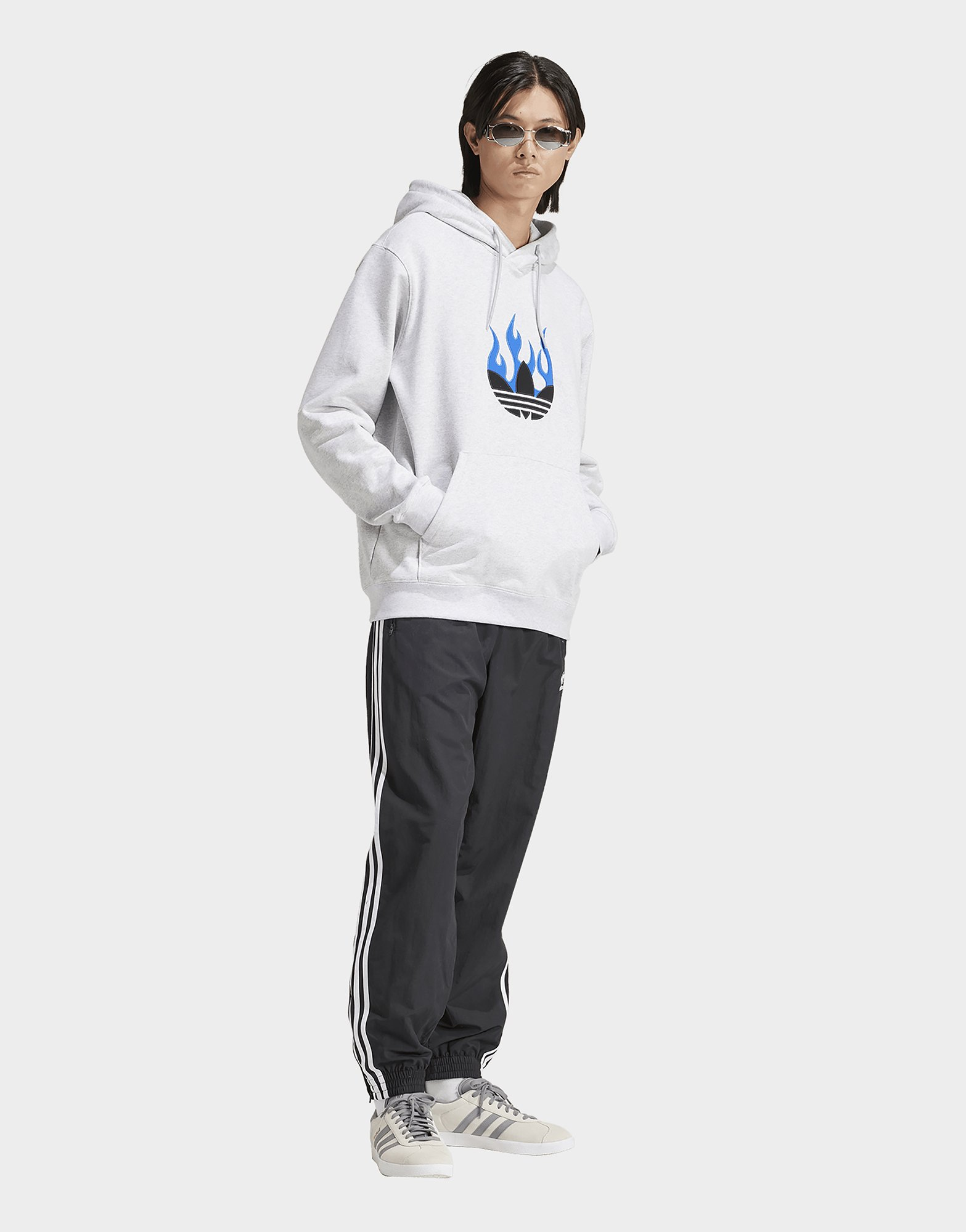 adidas Sweat-shirt à capuche Flames Logo