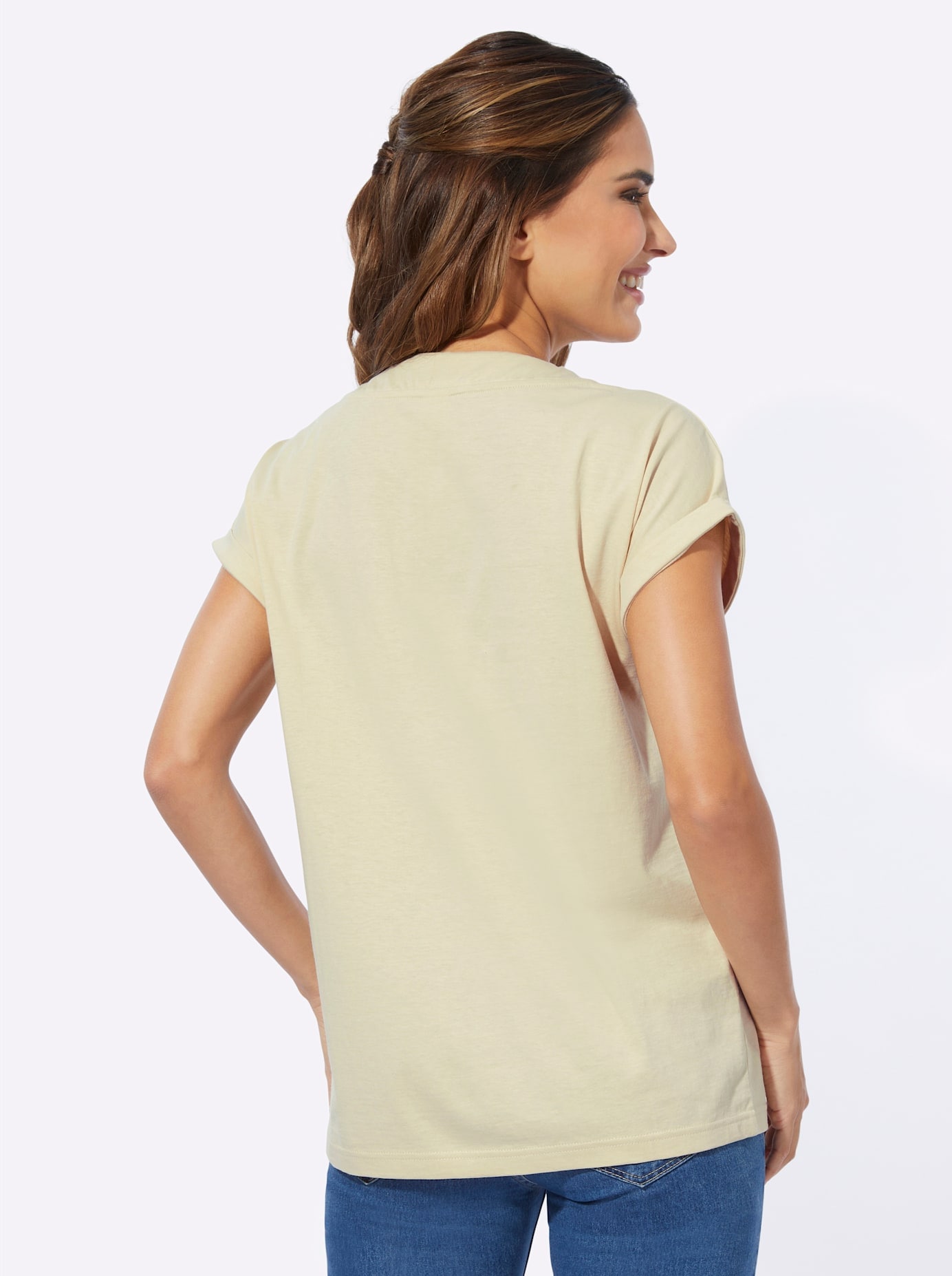 Classic Basics Rundhalsshirt »Kurzarm-Shirt«, 1 Stk.