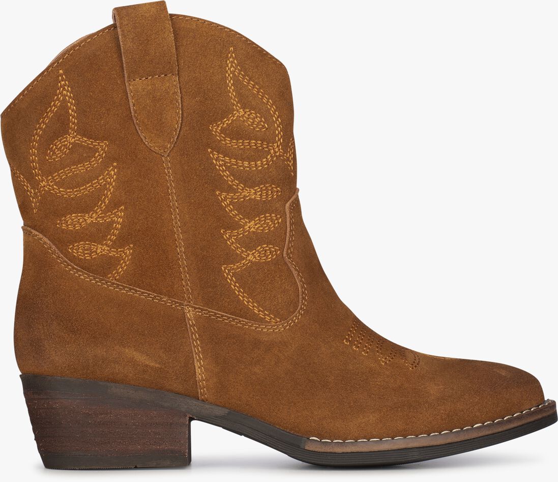 PS POELMAN cognac ps poelman cowboylaarzen billy