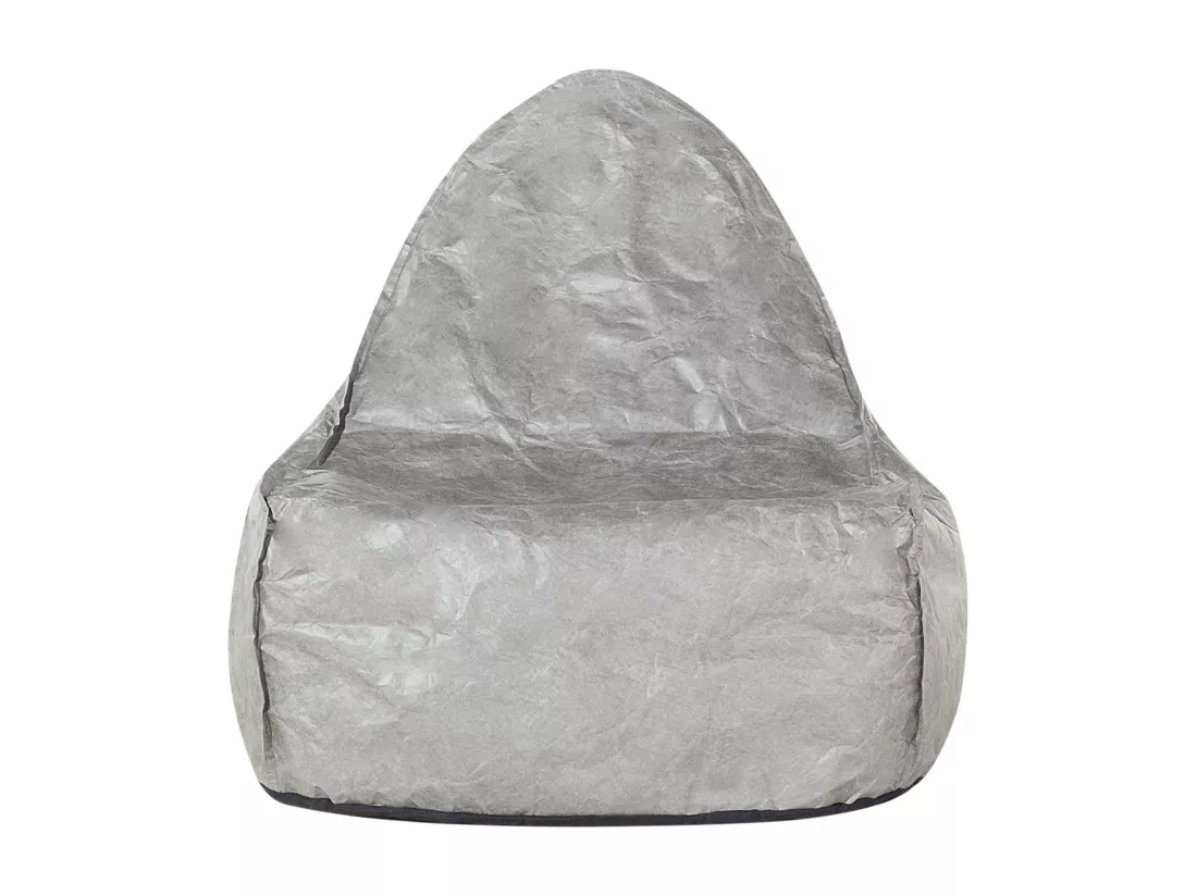 Pouf poire 200 L DROP 63 cm 75 cm Gris clair