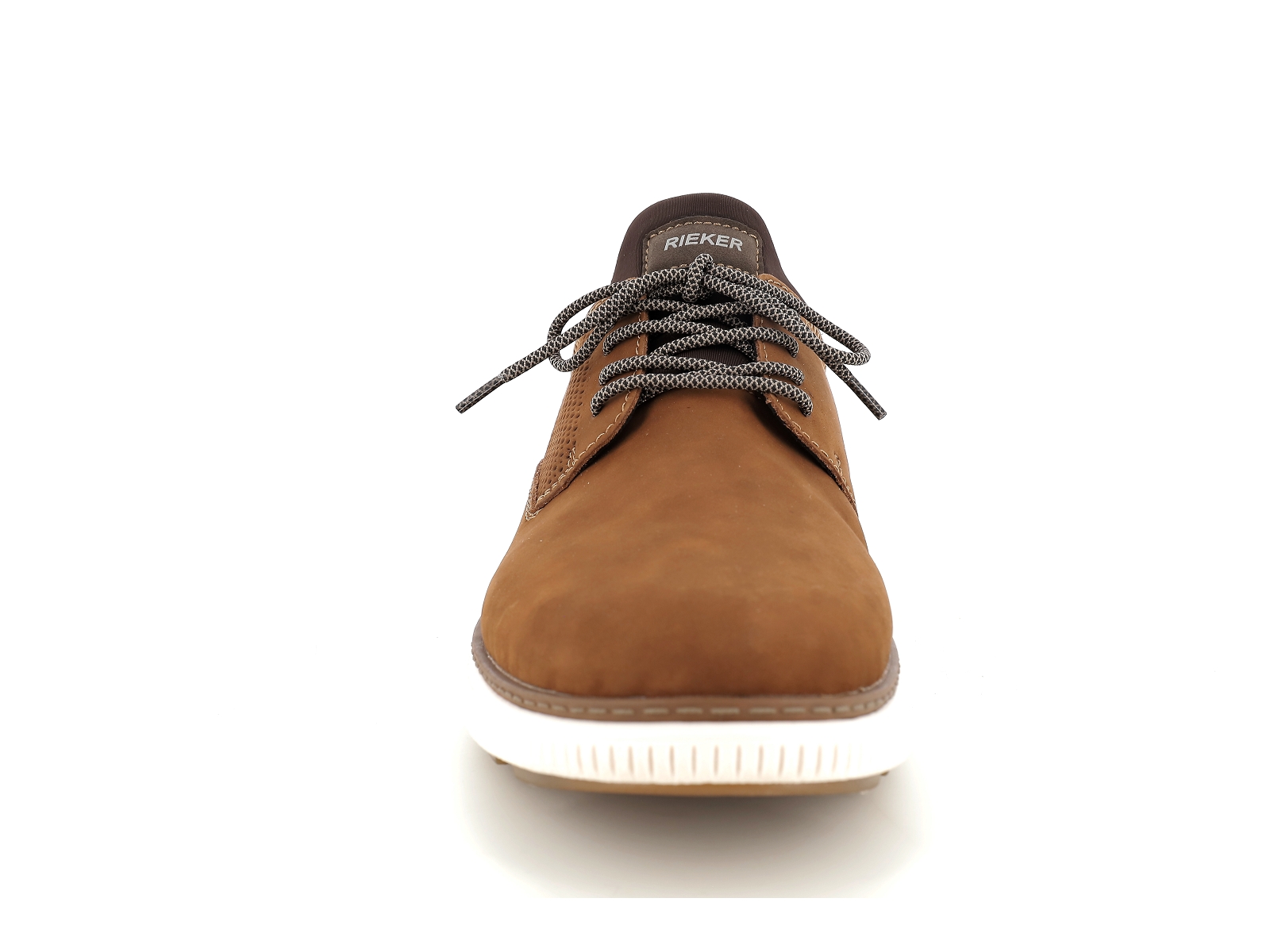 Rieker-B3355 Cuir Marron Foncé