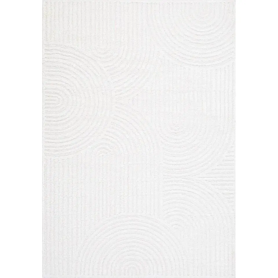 Interieur05 Scandinavisch Vloerkleed Oskar Creme/Wit - 280 x 200 cm