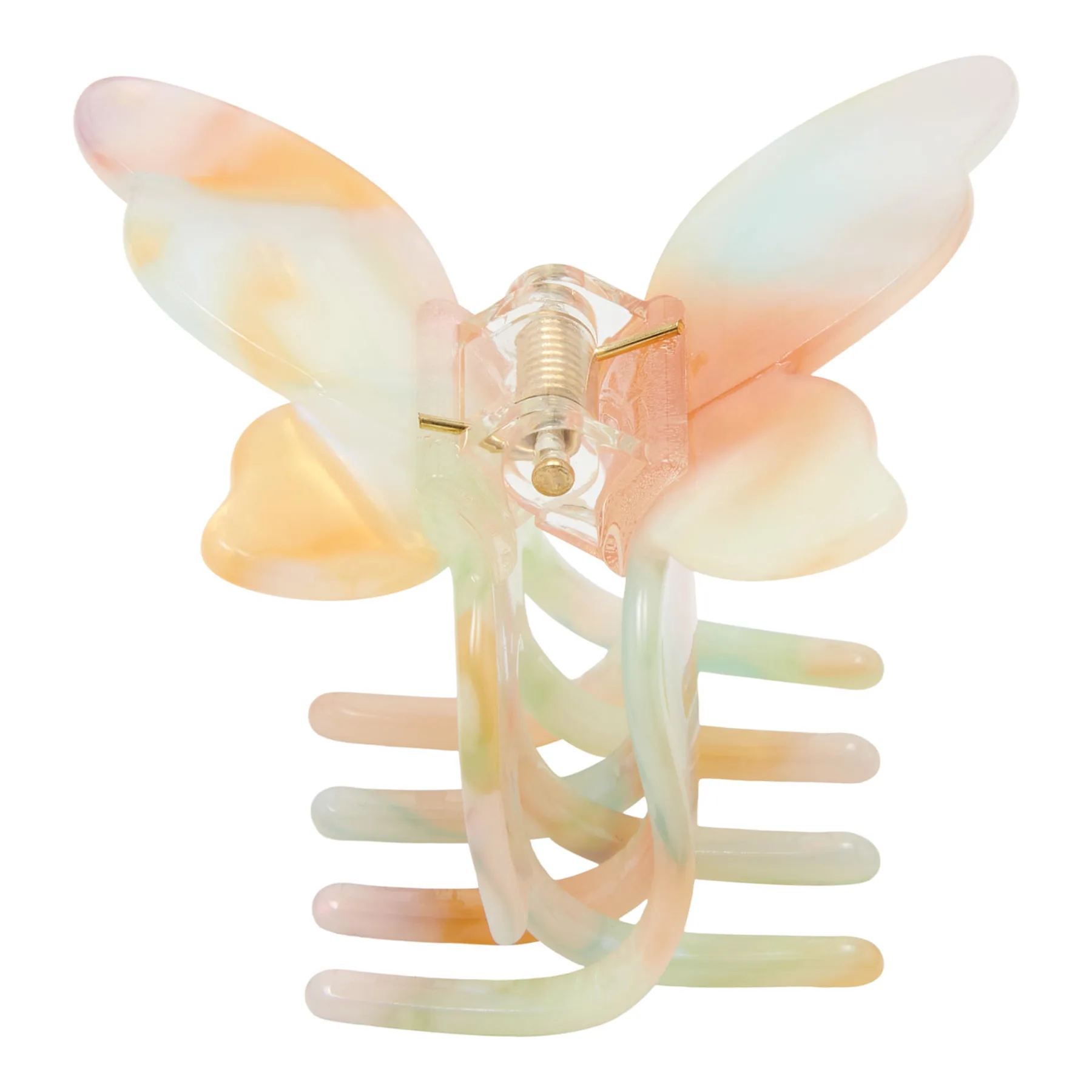 Pico  Butterfly hårklemme - Pastel MOP