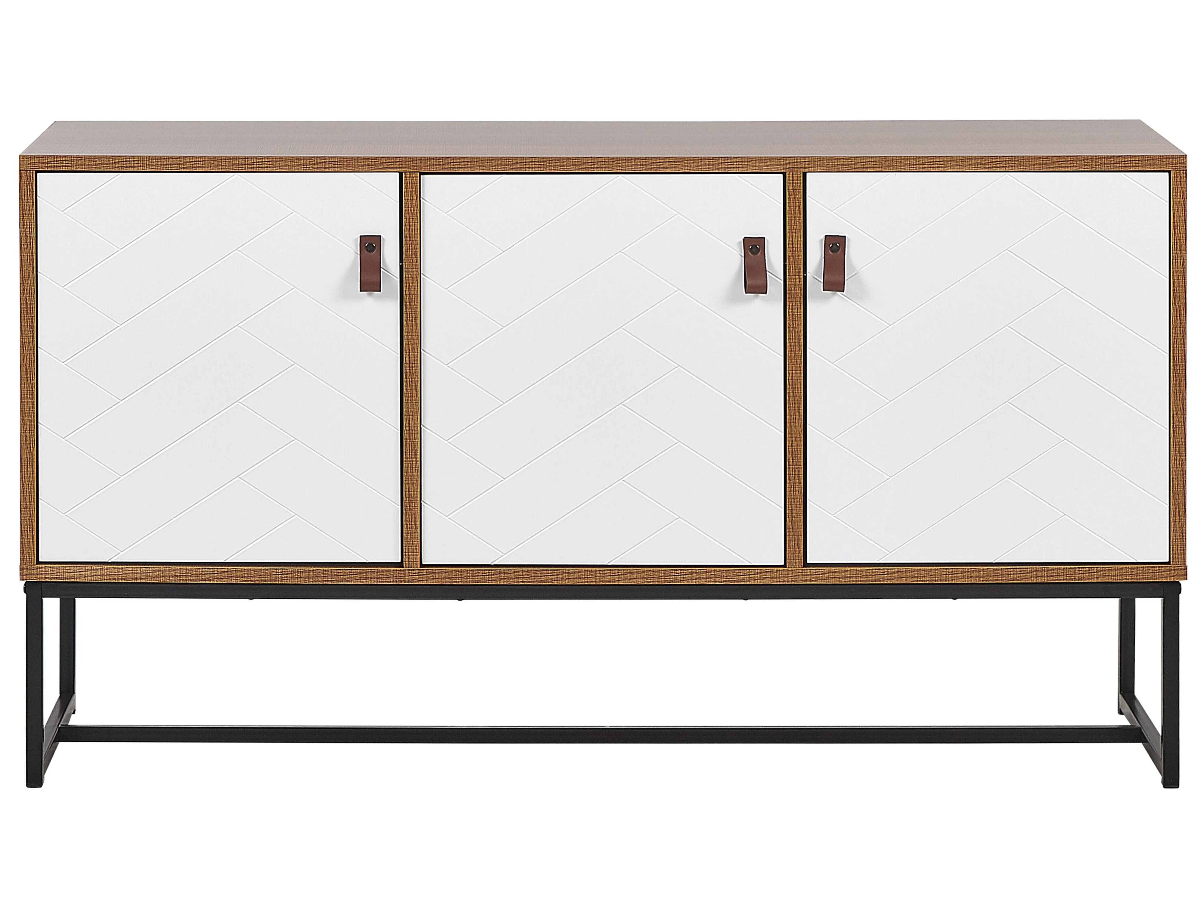 Kast NUEVA Lichtbruin/wit