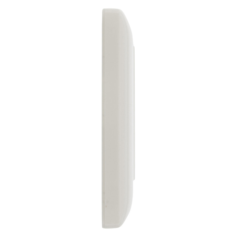 Gira System 55 afdekraam 1-voudig Glanzend wit