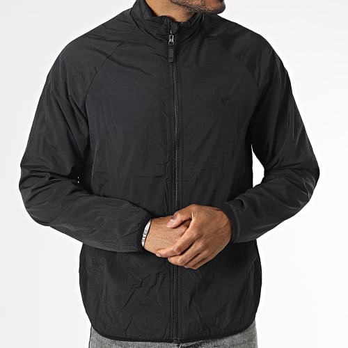 Veste Zippée Réversible Polaire Wolfe Track Light ELYJK00141 Noir