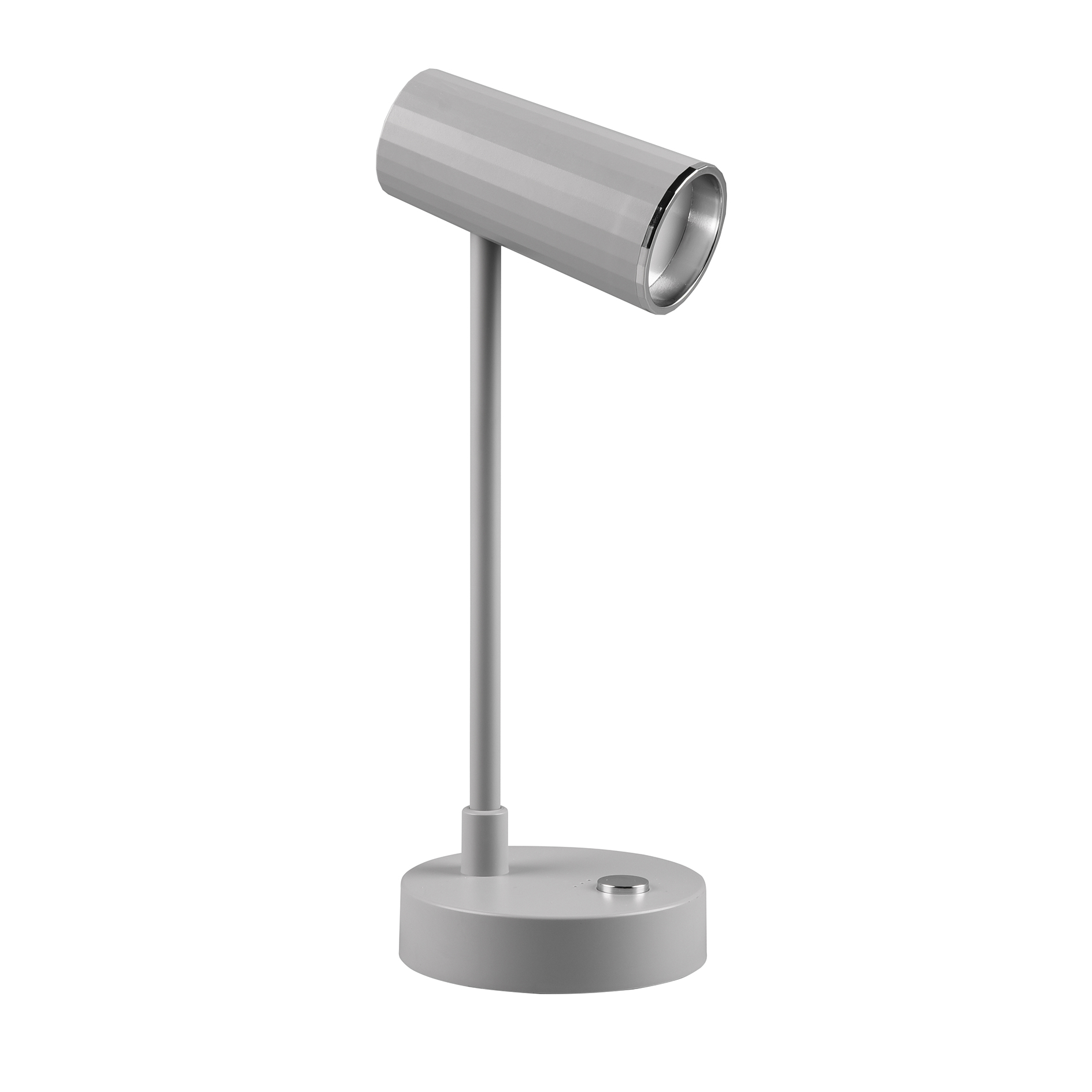 LED-Tischleuchte - grau - mit USB-C-Anschluss