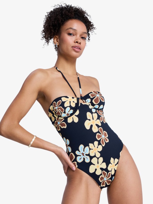 Nostalgic Feel One-Piece Maillot de bain une pièce Noir Femme