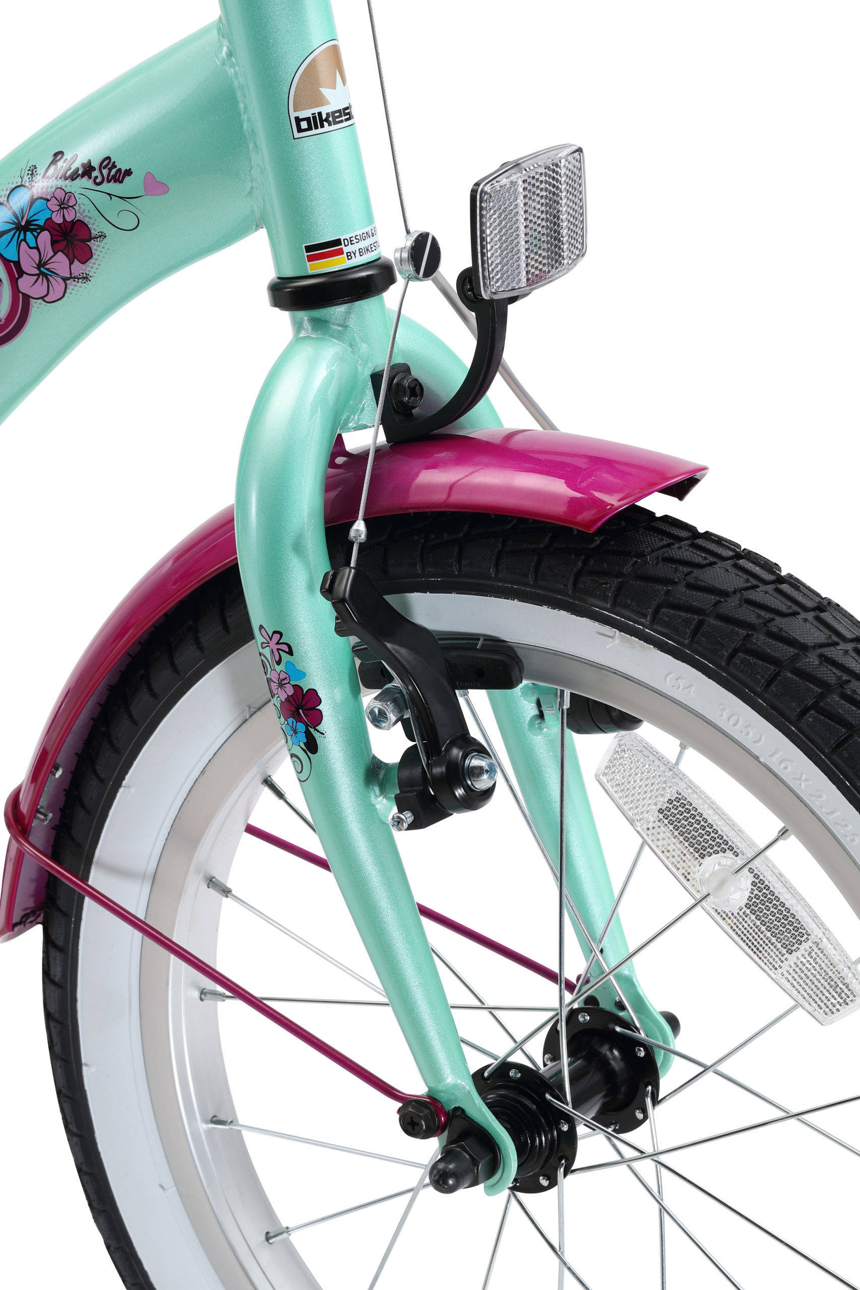 BikeStar Classic kinderfiets 16 inch mint