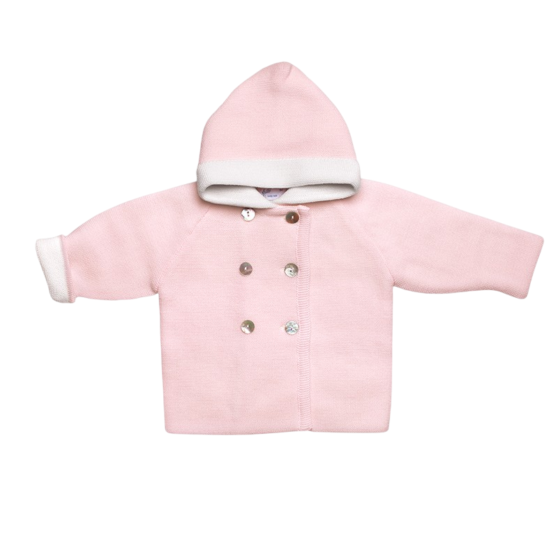 Mantel Merinowolle rosa