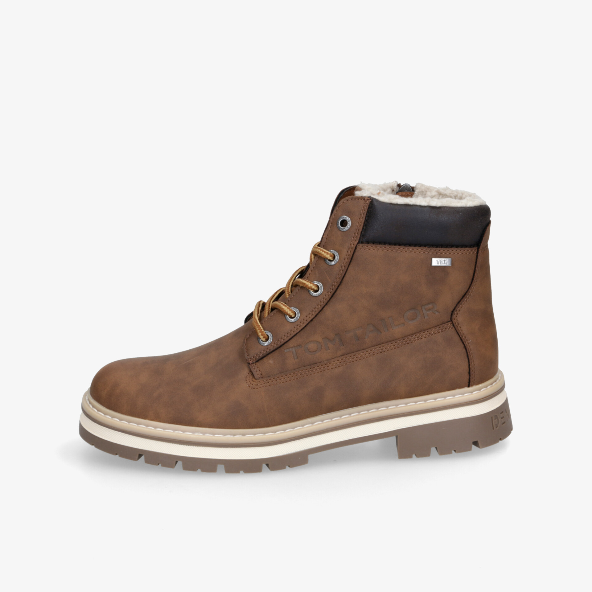 TOM TAILOR Herren Winterstiefel braun