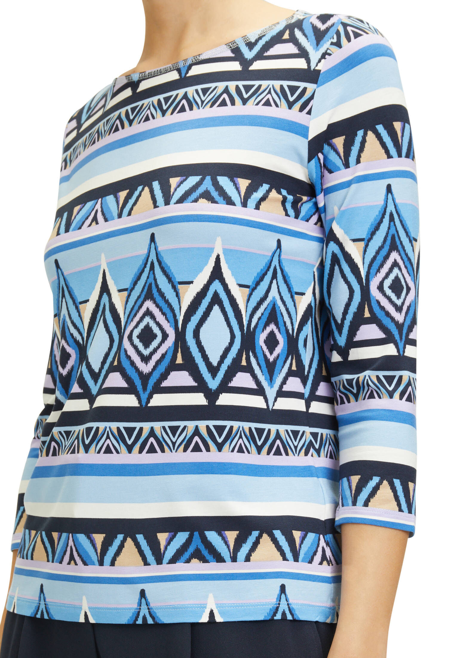 Betty Barclay| Damen Printshirt mit U-Boot-Ausschnitt