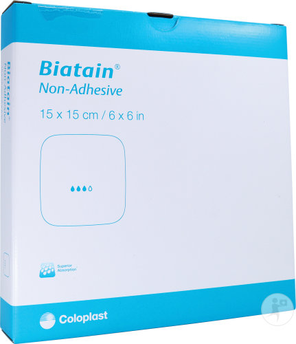 Biatain Pansement Mousse Non Adhésif 15x15cm Pièces 5 (3413)