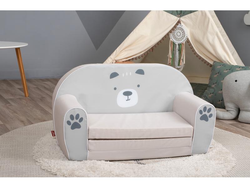 Knorrtoys Kindersofa Bär Paul Ausklappbare Kindercouch